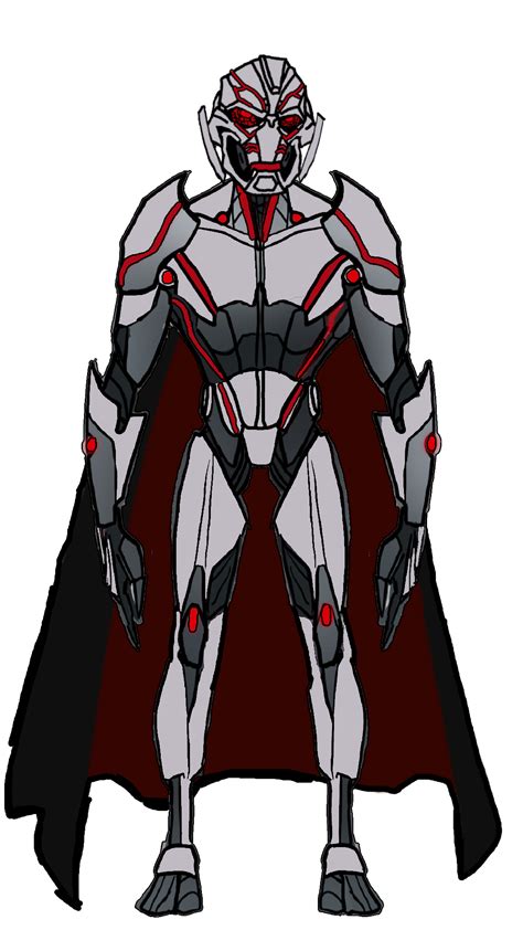 Ultron With Cape By Spiderbyte64 On Deviantart