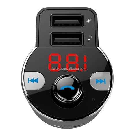 Car Fm Radio Transmitter Blue Tooth Transmitter Car Mp3 Player With