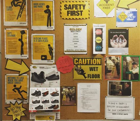 We Love This Safety Bulletin Board Make It Easy And Fun For