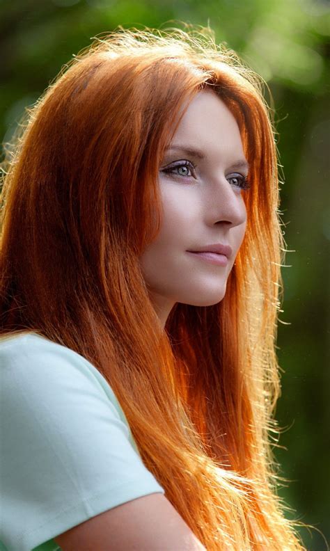 Lovely Faceand Picture Beautiful Red Hair Girls With Red Hair
