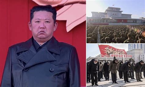 Kim Jong Un Dons Trademark Trenchcoat At Ceremony Marking Tenth