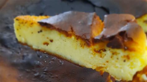 The basque burnt cheesecake is unlike any other cheesecake. Resepi Basque Burnt Cheesecake - YouTube