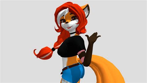 D Furry Commission Vrchat D Model By Teiozemo D A A Sketchfab