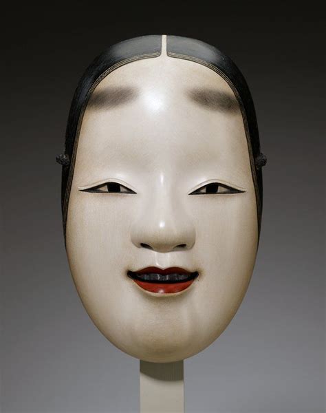 Noh Mask Of A Young Woman Ogura Sōei Noh Mask Japanese Mask