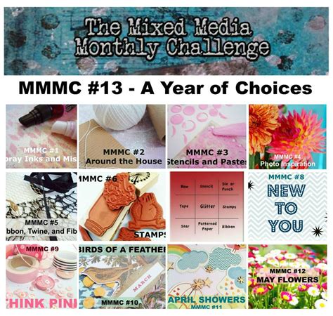 The Mixed Media Monthly Challenge Blog Mid Month Guest Designer