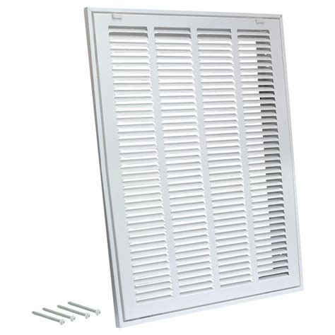 The allertech ventguard vent filtration kit is a simple way to significantly lower your chances of encountering annoying allergy symptoms like sneezing the ceiling vents have the filter inside. STEEL RETURN FILTER GRILLE 20" x 20" Side Wall Ceiling Air ...