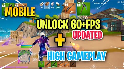 How To Get 60fps In Fortnite Mobile Fortnite Mobile Android 60fps