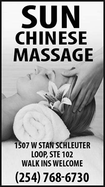 sun chinese massage spa 254 768 6730 killeen sun chinese massage spa sun chinese massage