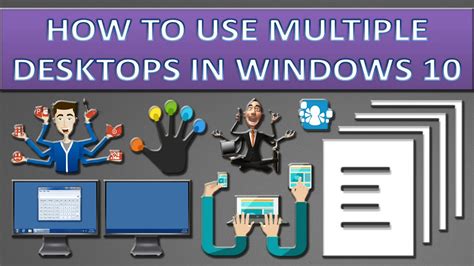 How To Use Multiple Desktop In Windows 10 Youtube