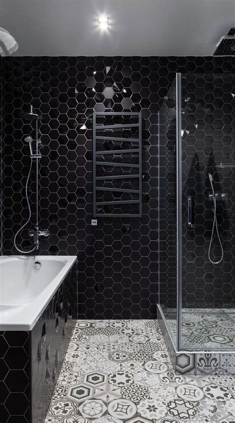 41 Black Bathroom Dramatic Look Chic Black Bathroom Ideas