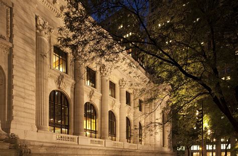 Led Light New York Public Library Stephen A Schwarzman Building