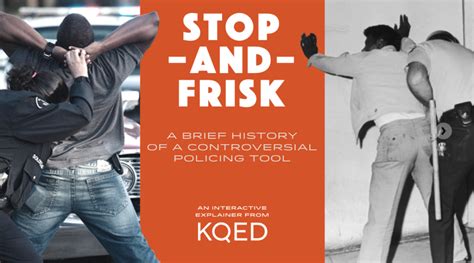 stop and frisk a brief history of a controversial policing tool with lesson plan kqed