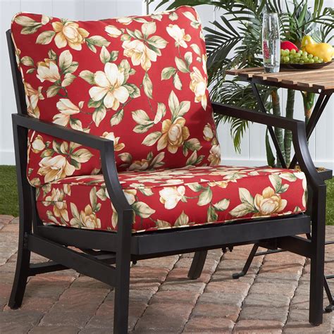 Roma Floral Outdoor 2 Pc Deep Seat Cushion Set