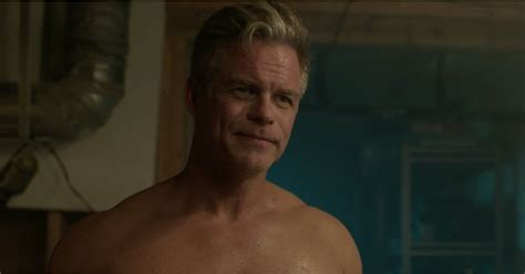 Sheriff Keller Shirtless On Riverdale Season 2 Popsugar Entertainment