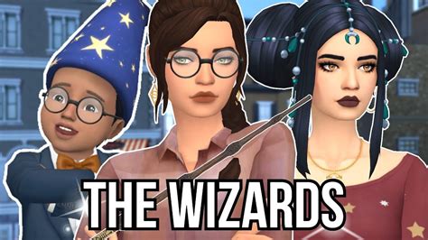 The Wizards Cas Cc Links The Sims 4 New Stuff Pack Youtube