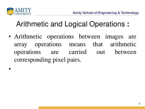 1arithmetic And Logical Operations