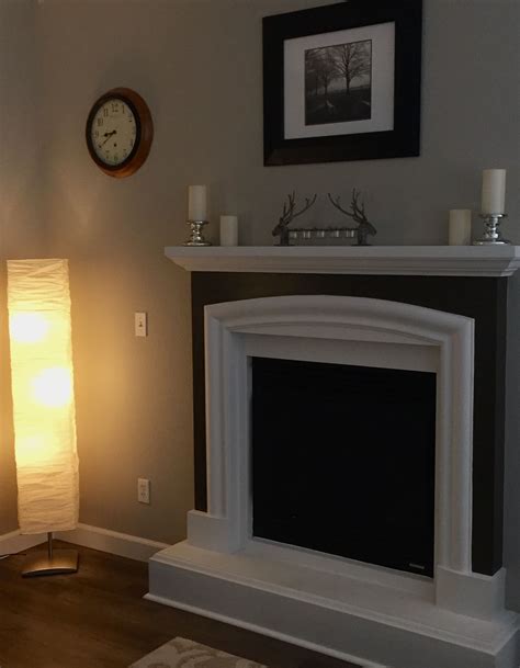It is considered one of their most beautiful. Revere Pewter walls, Glidden White and Wild Truffle ...
