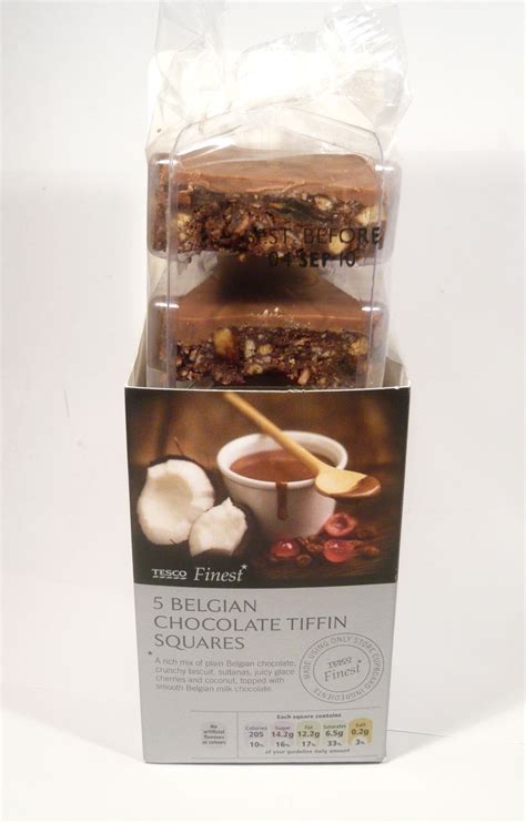 Tesco Finest Belgian Chocolate Tiffin Squares