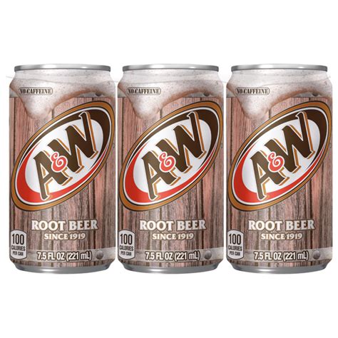 Save On A And W Root Beer Mini Cans 6 Pk Order Online Delivery Giant