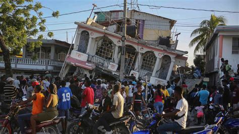 72 Magnitude Earthquake In Haiti Kills At Least 304 Adds To Countrys