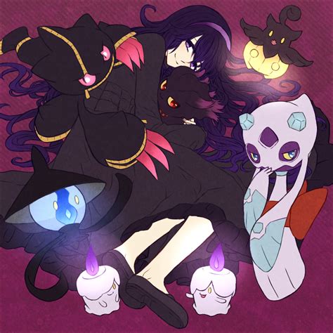 Aegislash Banette Drifloon Froslass Gastly Gengar Haunter Hex Maniac Pokemon Litwick