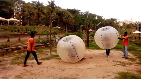 zorb ball fight youtube