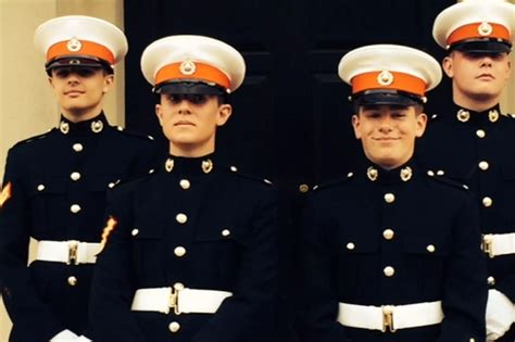 Royal Marine Cadets Attend Prestigious Parade At Buckingham Palace