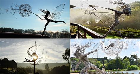 Artist Robin Wight Has Created A Fantasy World Of Fairy Sculptures