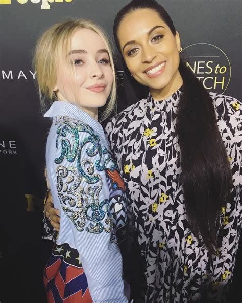 Sabrina Carpenter And Lilly Singh Celebrity Style Lilly Singh