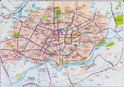Shenyang Tourist Map Shenyang Mappery