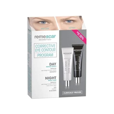 Remescar Corrective Eye Contour Program Bags Dark Circles Cream Ml Night Repair Cream Ml