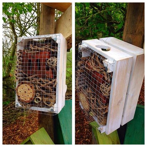 Homemade Insect Hotel Insect Hotel Garden And Yard Bird Houses