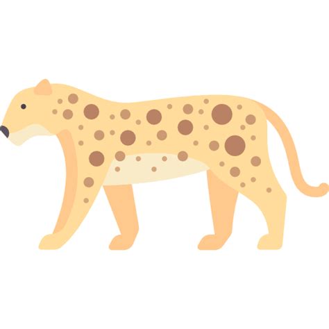 Leopard Special Flat Icon