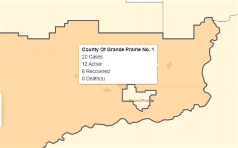 As many provinces across canada begin to loosen public health restrictions and gradually open their economies, federal public health. COVID-19 cases continue to rise in City, County of Grande ...