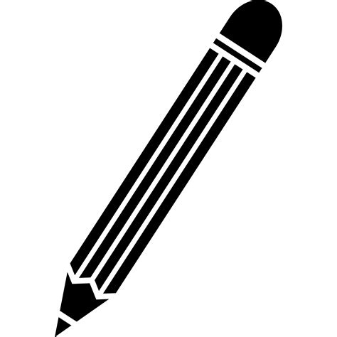 Pencil Icon Vector 584043 Vector Art At Vecteezy