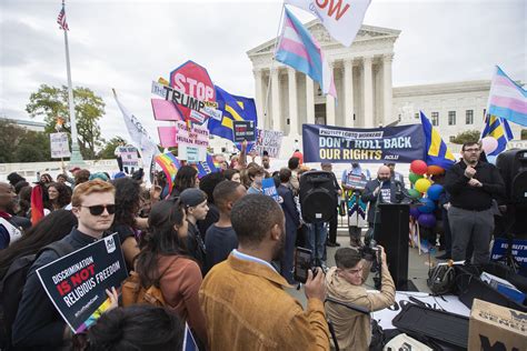 Divided Supreme Court Weighs Lgbt Peoples Rights