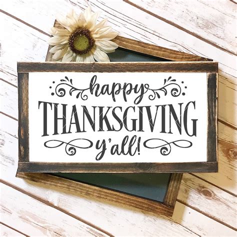 Happy Thanksgiving Yall Svg File Board And Batten Design Co