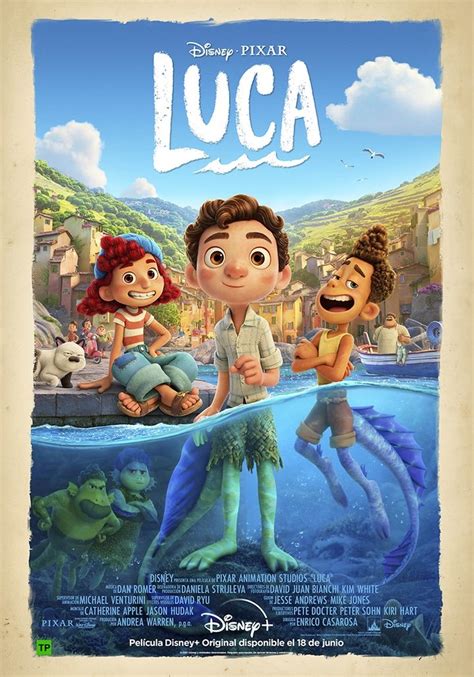 Nuevo tráiler y póster de Luca la película de Pixar que solo podrás