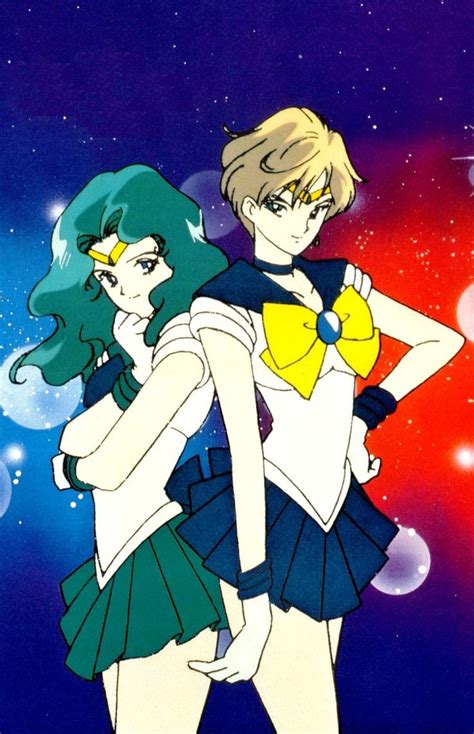 Sailor Uranus And Neptune Sailor Uranus Sailor Neptune Sailor