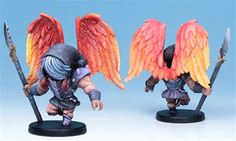 The Fallen Angel Miniature Painted By Mark Maxey Mini Paintings Cool