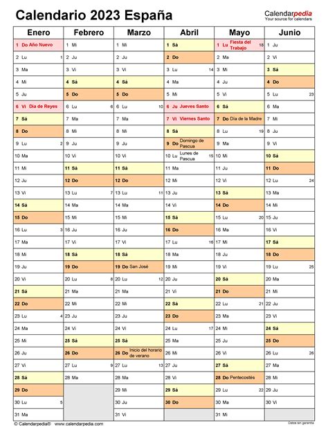 Calendario Mes 7 2023