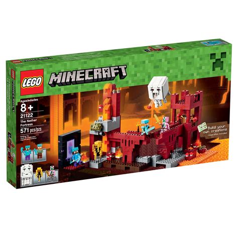 Lego Minecraft The Nether Fortress 21122 Building Sets Amazon Canada