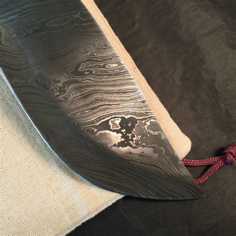 Damascus Steel Blade Blank For Gurkha Kukri Knife Making Etsy