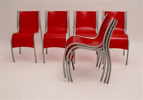 5 out of 5 stars. Modern Red Plastic Vintage Seven Dining Chairs by Ron Arad Kartell Italy, 1999 For Sale at 1stdibs