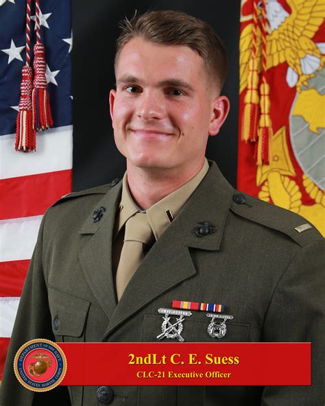Second Lieutenant Connor E Suess Marine Corps Air Station Cherry