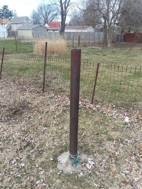 The other reason flags have appeared in your yard is because someone is planning to do work. What is this vertical metal pipe in my backyard? old well ...