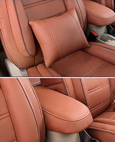 autodecorun perforated leatherette automotive custom fit seat covers for nissan patrol y62 7
