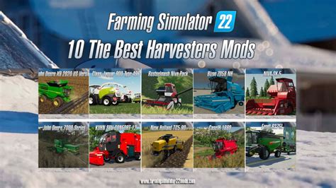 The Best Harvesters Mods For Farming Simulator Fs Combines Hot