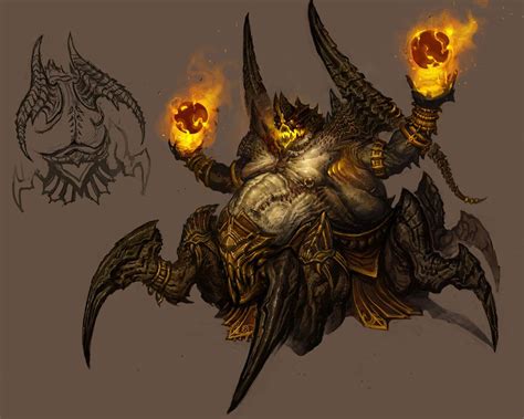 Azmodan From Diablo Iii Diablo Concept Art Digital Character Art