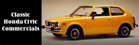Enjoy A Blast From The Past With These Vintage Honda Civic Tv Ads